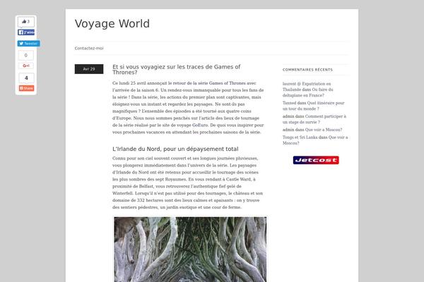 voyage-world.com site used Linen