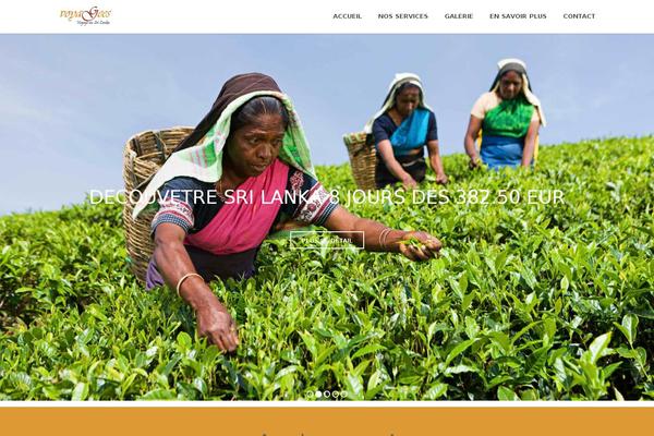 Lostworld theme site design template sample