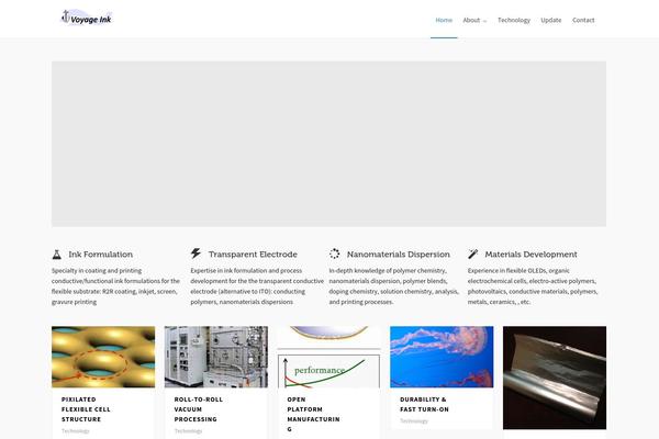 Highend theme site design template sample