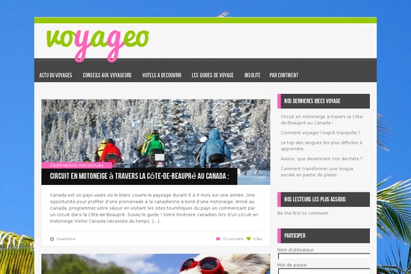 Myst theme site design template sample