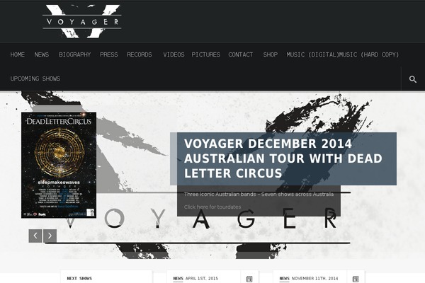 Site using Audiotheme plugin