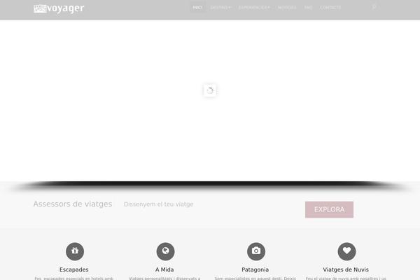 Trek theme site design template sample