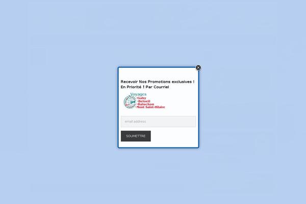 Site using Wp-simplepop plugin