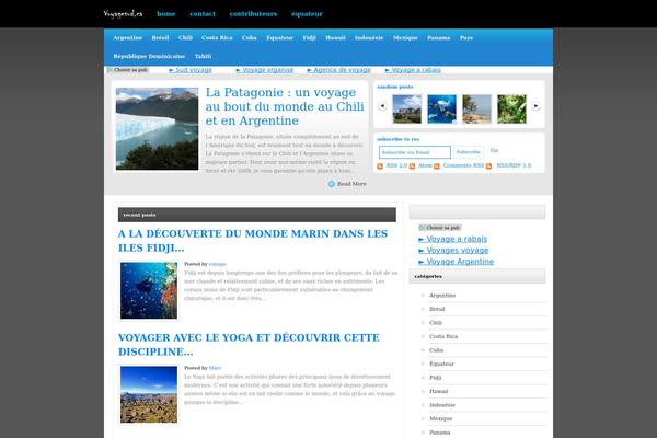 WhosWho theme site design template sample