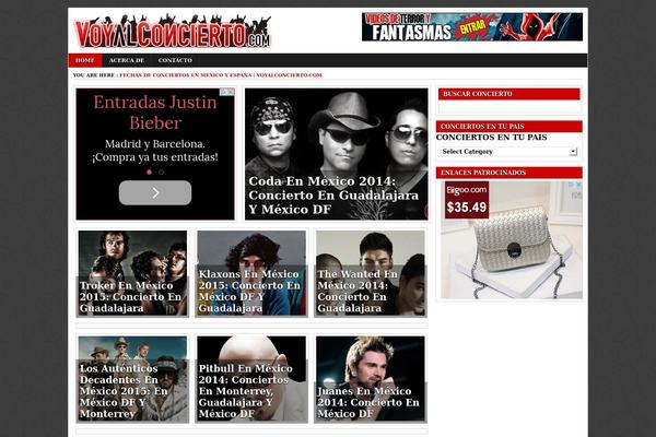 Site using Featured Content Gallery plugin