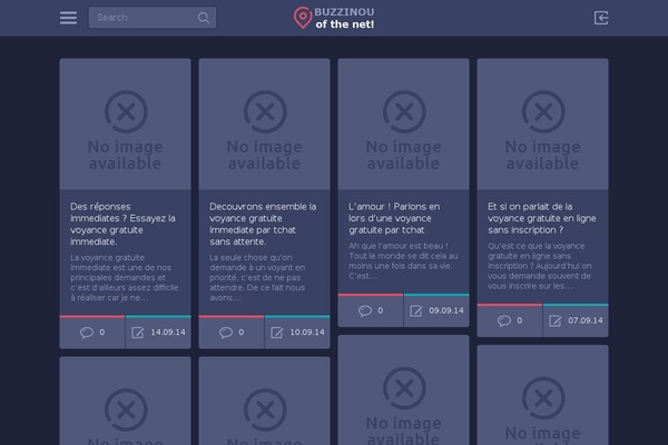 PinThis theme site design template sample