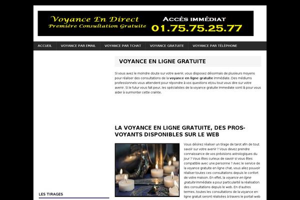 Cloudpress theme site design template sample