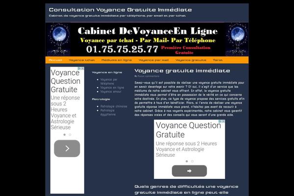 Inkblot theme site design template sample