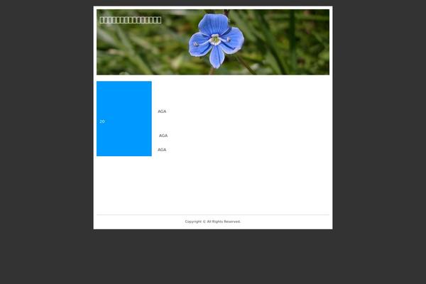 Newzeo theme site design template sample