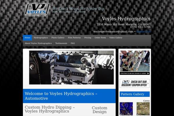 Responsive theme site design template sample
