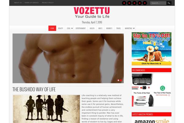 NewsPress Lite theme site design template sample