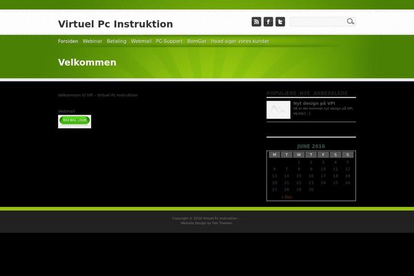 Olympia theme site design template sample