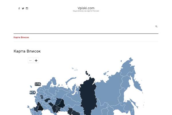 Site using Russiahtmlmap plugin
