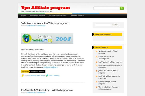 Major Media theme site design template sample