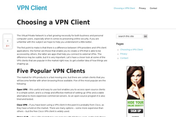 impulse theme site design template sample
