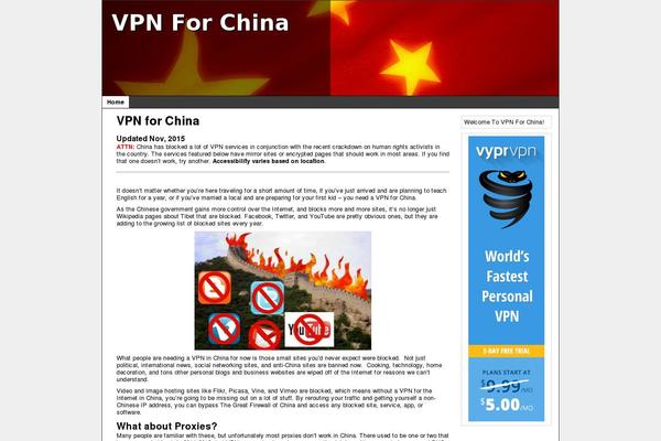 vpnforchina.com site used Kratos-main