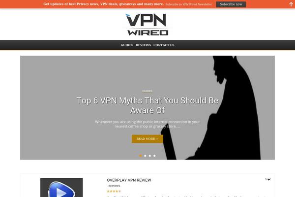 Site using WP Review plugin