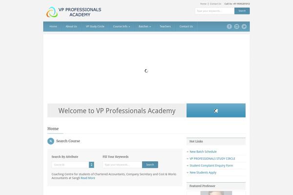 Grand College theme site design template sample