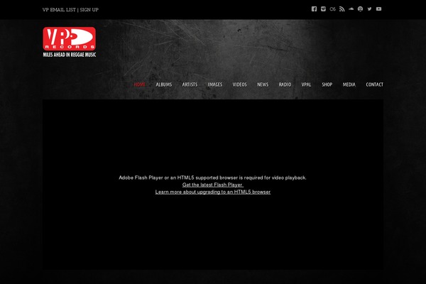 Site using Wordpress-social-stream plugin
