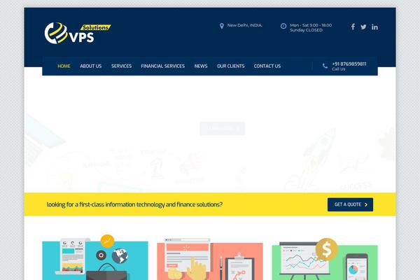 Consulting theme site design template sample