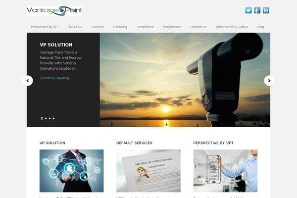Executive Pro Theme theme site design template sample