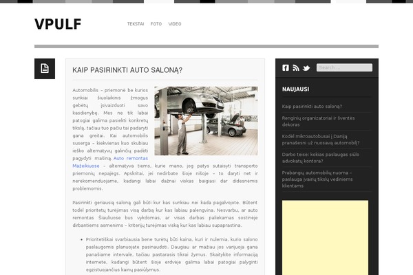 Gordon theme site design template sample