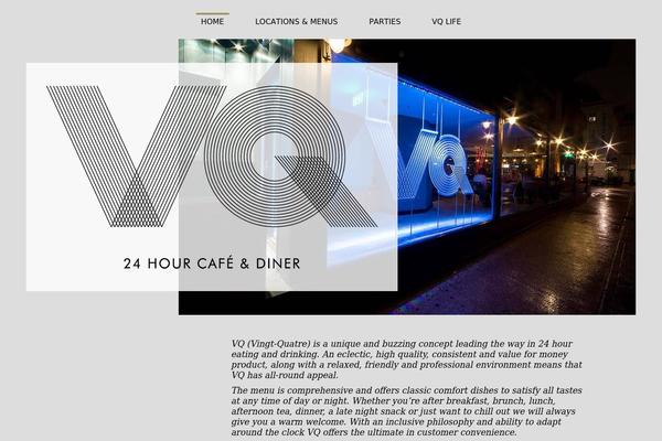 Ristorante theme site design template sample