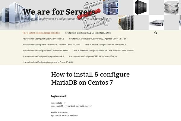 Twenty Thirteen theme site design template sample