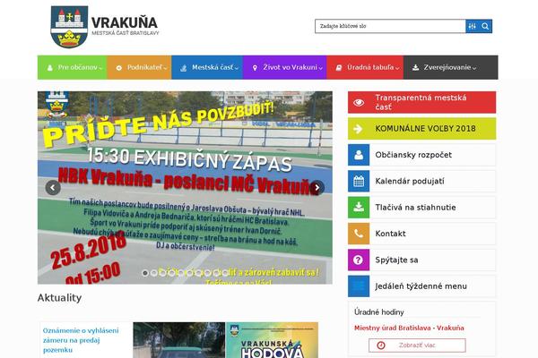 Candidate theme site design template sample