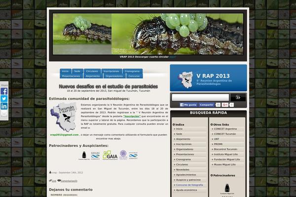 Site using HORIZONTAL SLIDER plugin