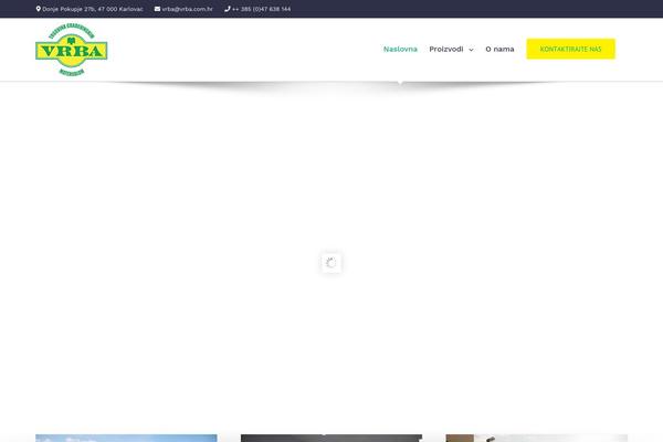 Avada theme site design template sample