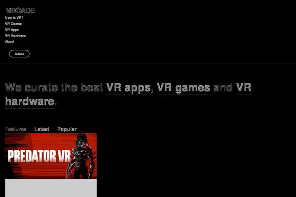 vrca.de site used Chipmunk-theme