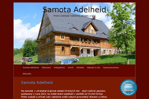 Brightpage theme site design template sample