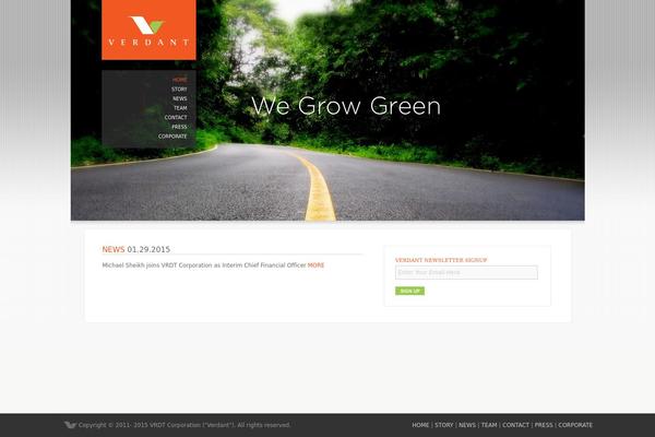 vrdt.com site used Verdant