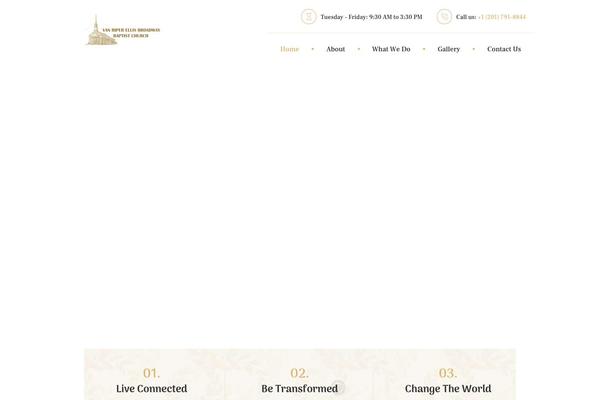 Faith-hope theme site design template sample