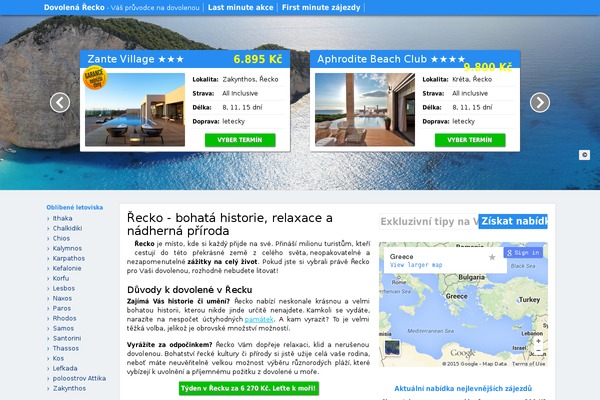 Travel theme site design template sample