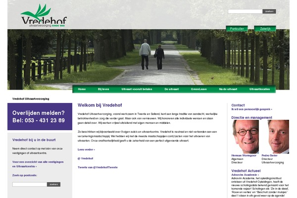 Standaard theme site design template sample