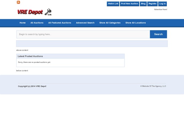 Auctiontheme theme site design template sample