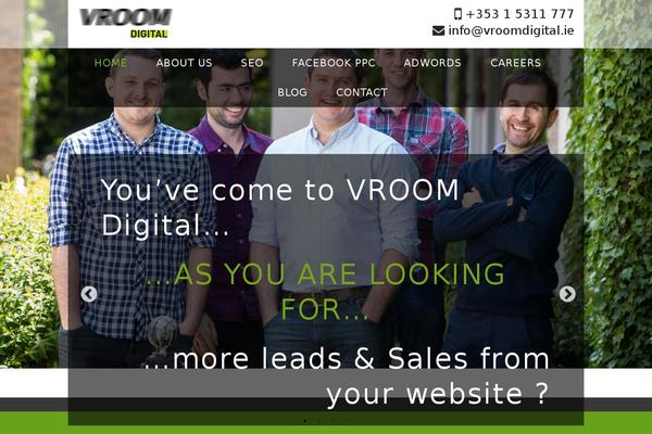 vroom WordPress theme, websites list used vroom theme vroom theme websites examples