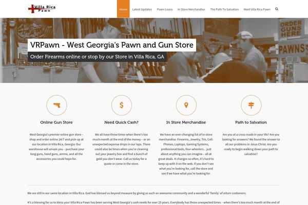 Highend theme site design template sample