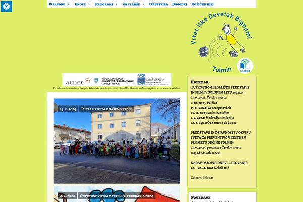 Site using Sogo-accessibility plugin