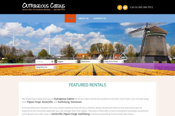 Site using Vacation-rental-website plugin
