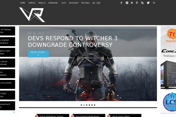 Site using WP Review plugin