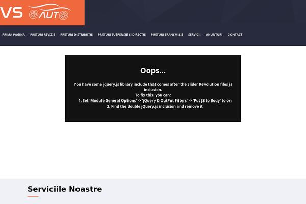 vsauto.ro site used Workshopplus