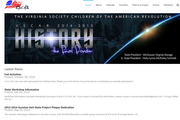 Infinite theme site design template sample