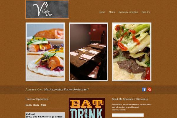 Delicious theme site design template sample