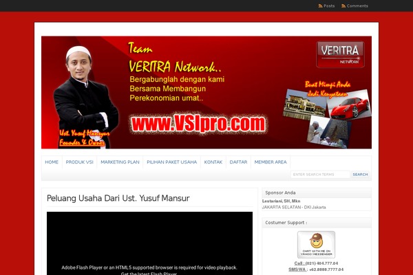 WP-Clear theme site design template sample