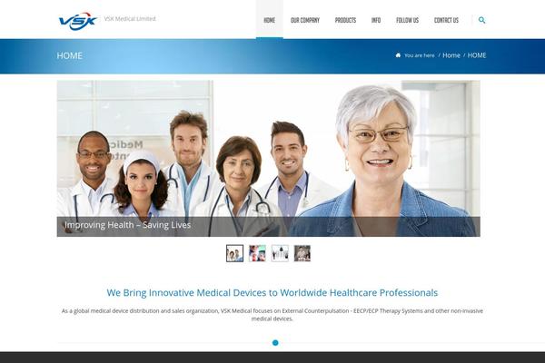 Solveto theme site design template sample