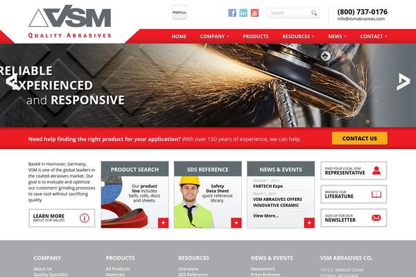 vsmabrasives.com site used Vsm