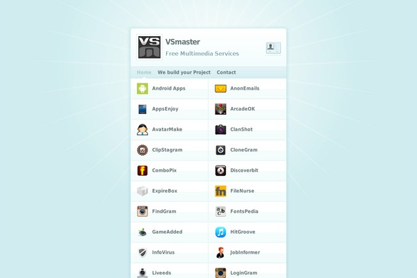 MiniCard theme site design template sample